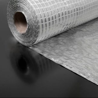 50m² Aluminium Foil Vapour Control Membrane (VCL) - Multi-purpose Reflective Vapour Barrier for Walls, Roofs & Floors (1m x 50m )